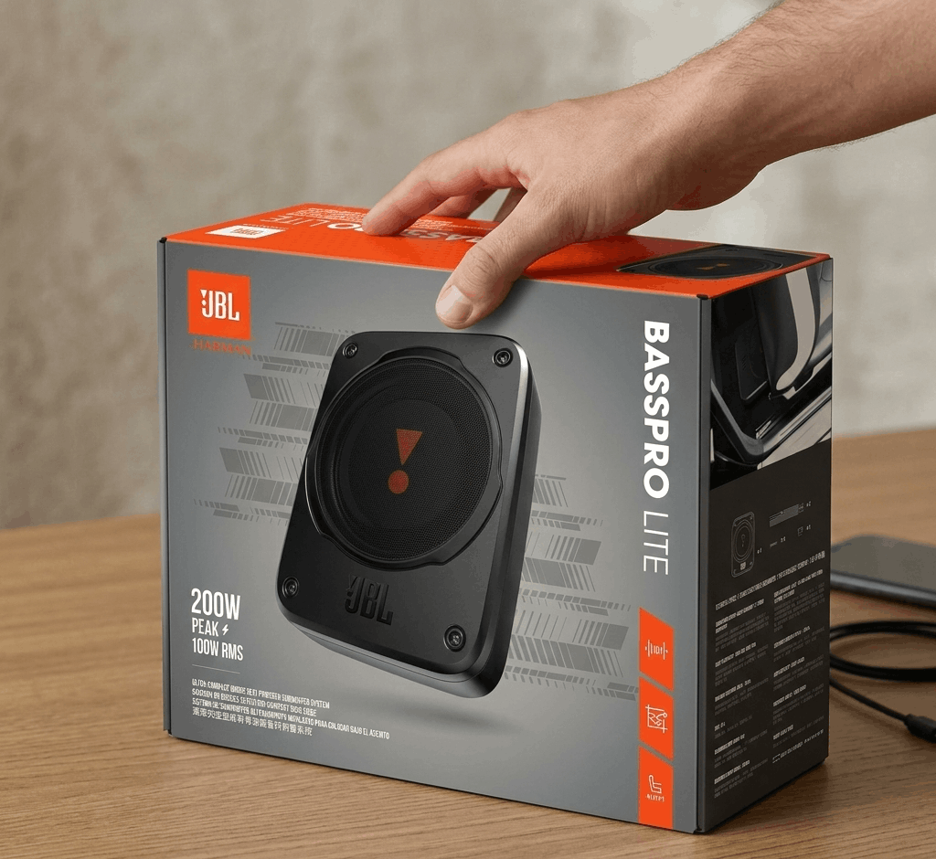 JBL BASSPRO-LITE 7' Inch Underseat Sub Woofer Wholesale Car Accessories & Interior Factory