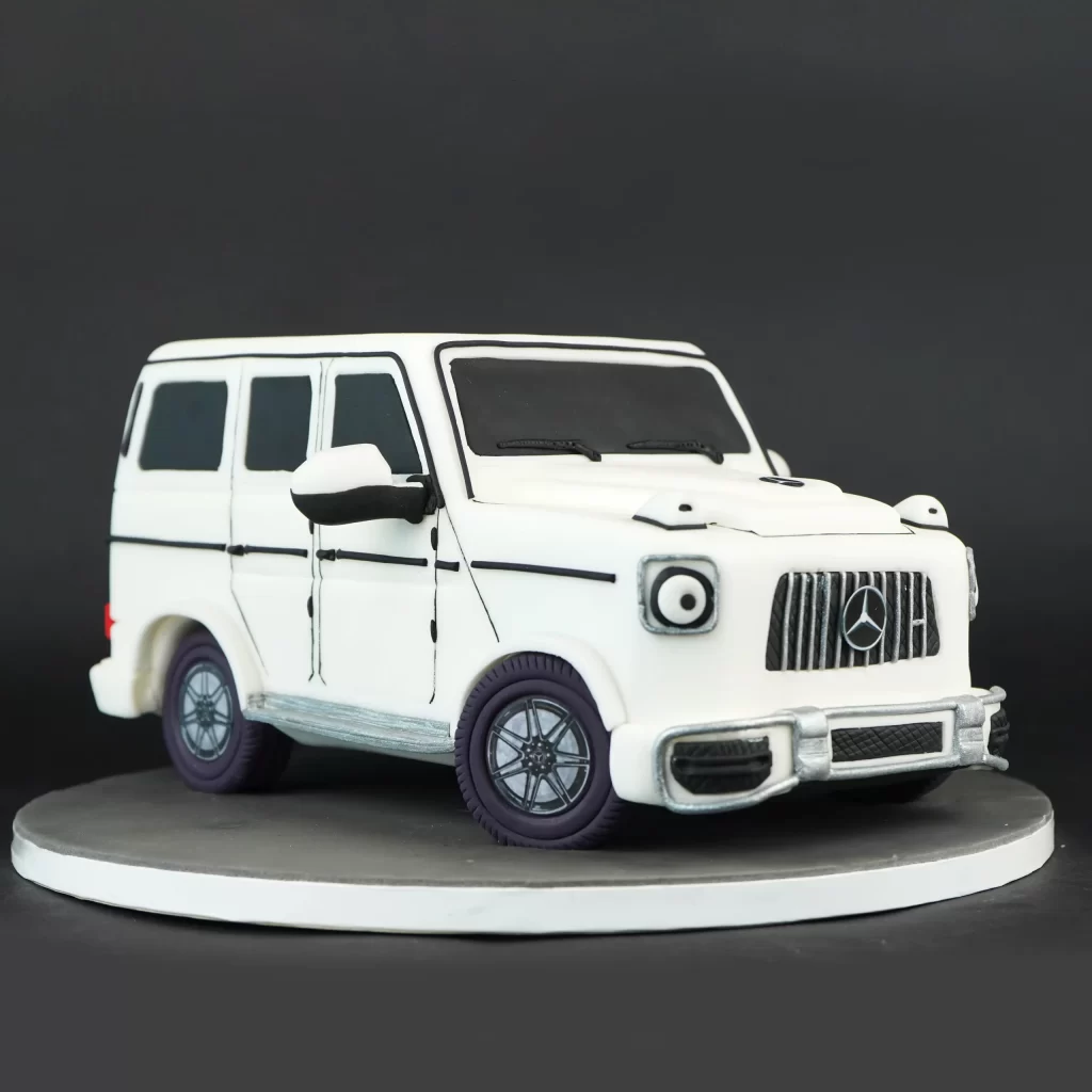 Benz G Class 3D Cake