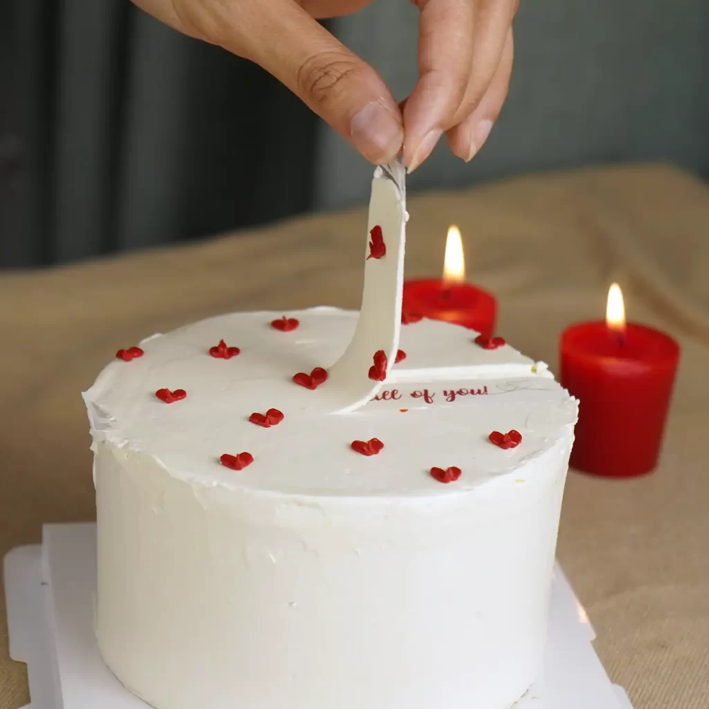 I Love You Privy Cake