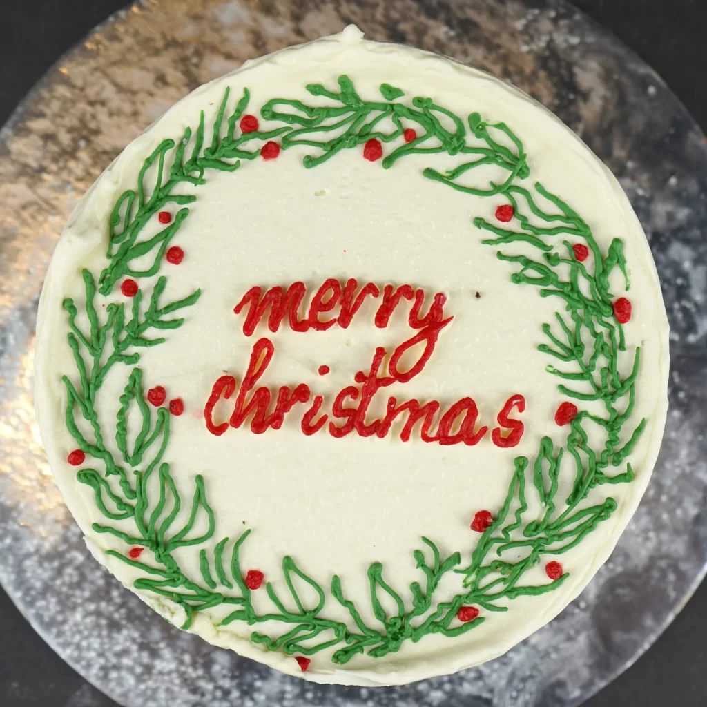 Christmas Bento Cake