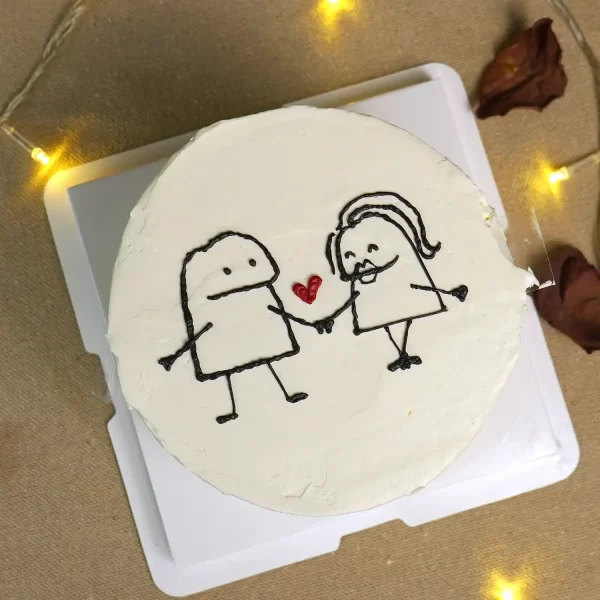 Happy Anniversary Privy Cake