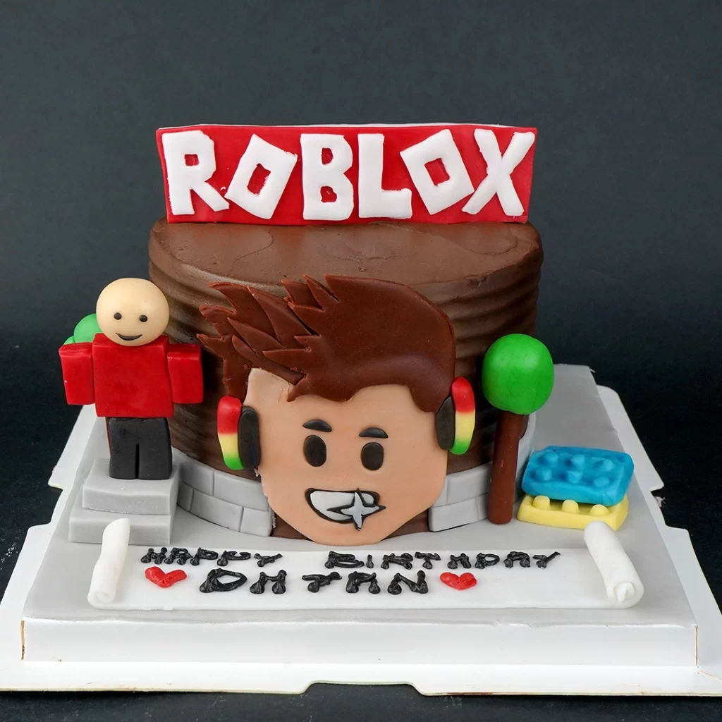 Roblox theme cake