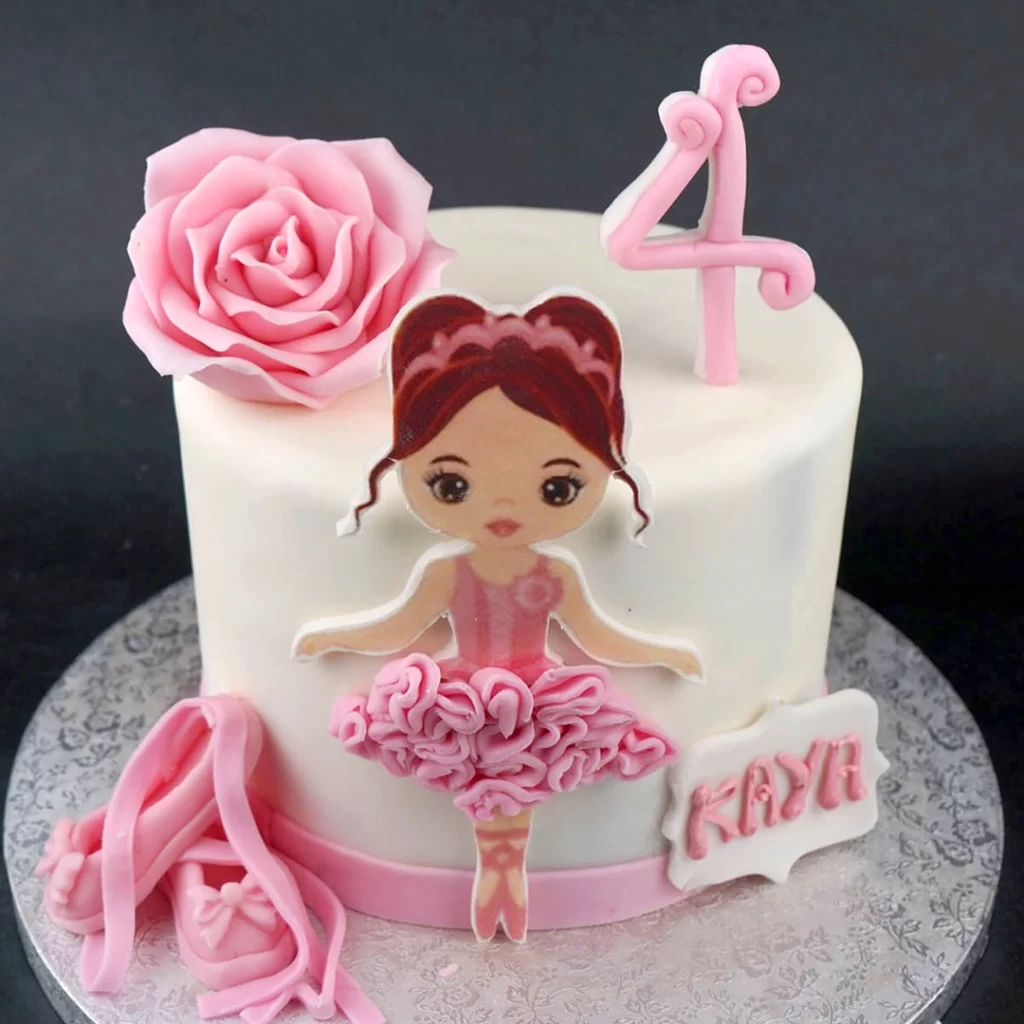 Ballerina Girl cake