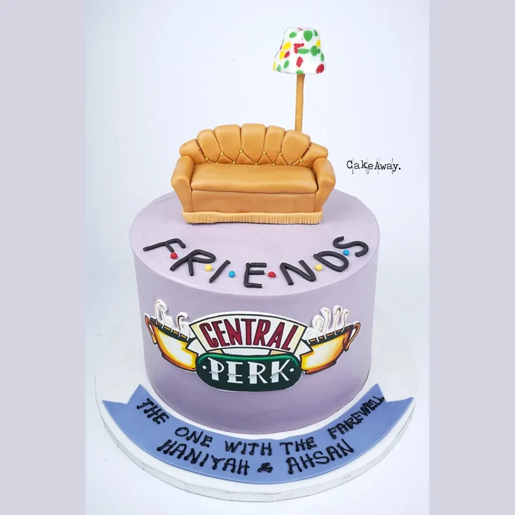 Friends Tv Theme Cake