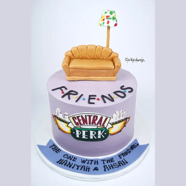 Friends Tv Theme Cake