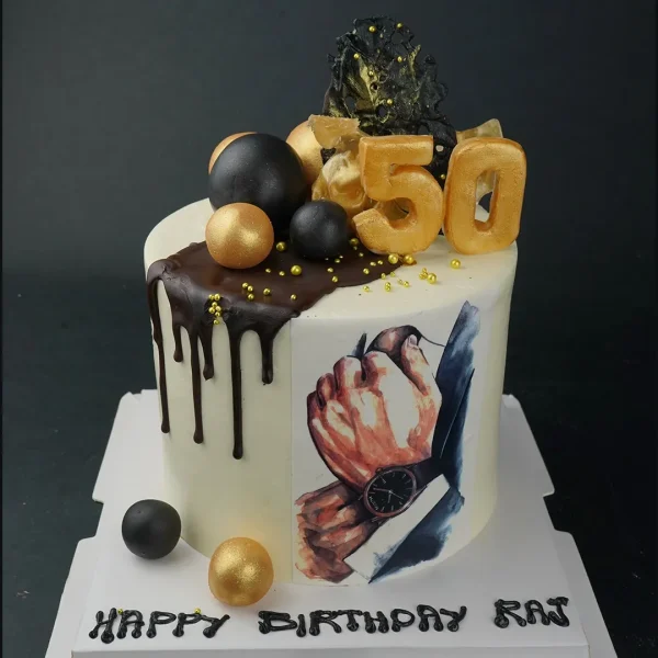Businessman cake