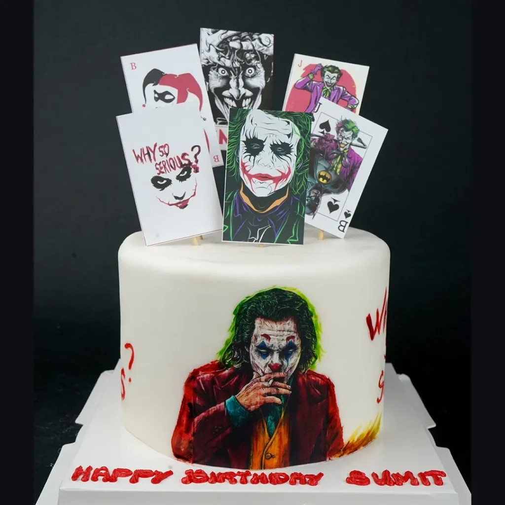 Joker Theme Cake