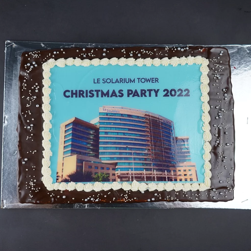 Corporate cake