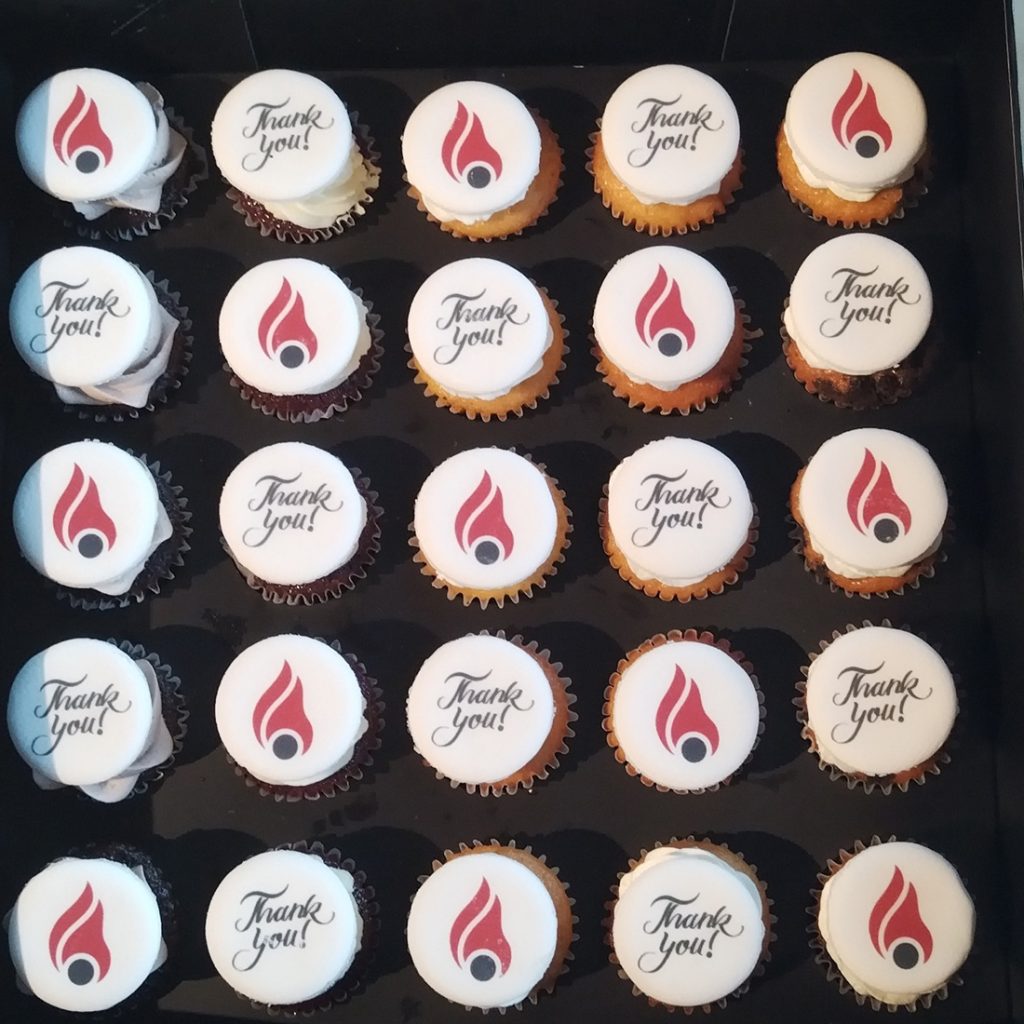 Corporate Cup cakes in Dubai