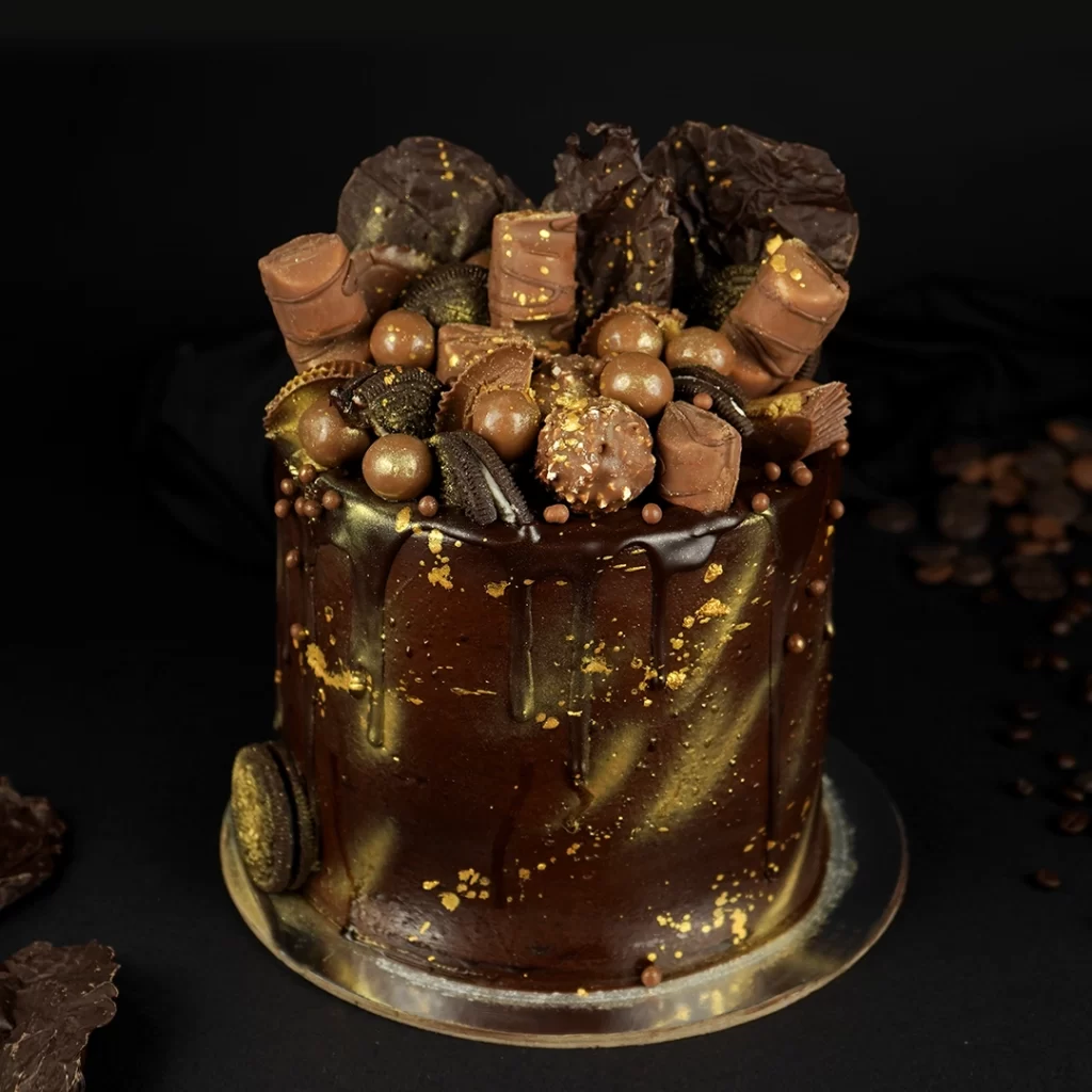 Dark Mocha Fudge Cake