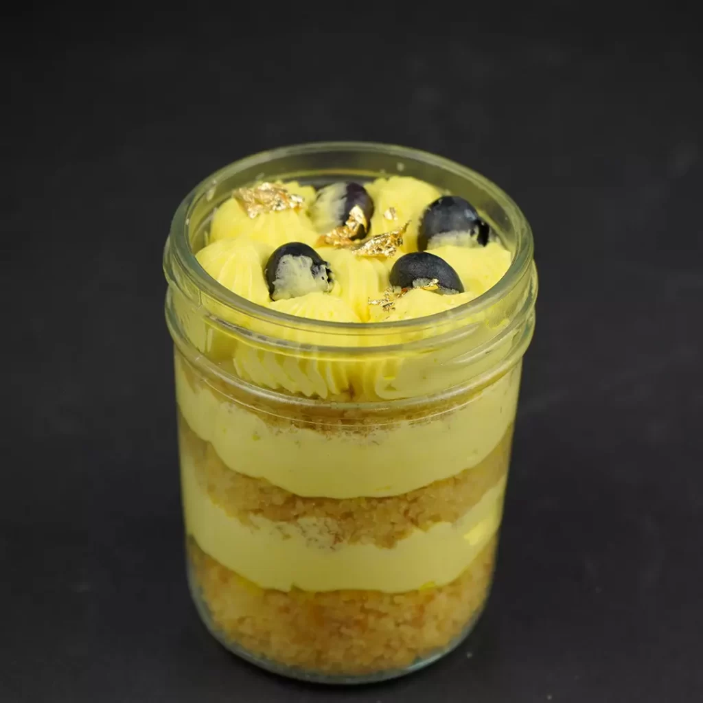 Lemon Cake Jar