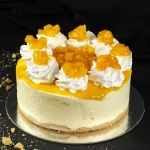 Mango Cheesecake Eggless