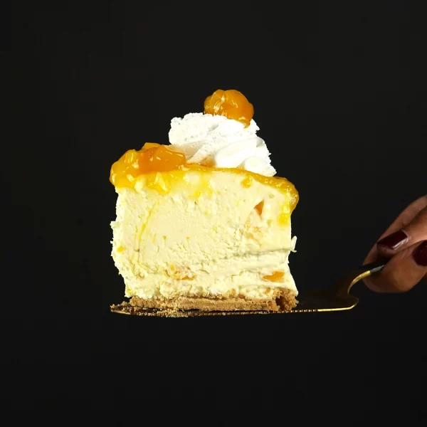Mango Cheesecake Eggless
