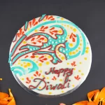 Happy Diwali Pineapple Cake