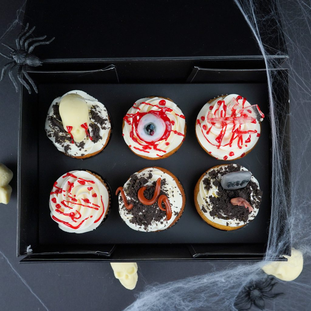 Horror Box of 6 Cupcakes