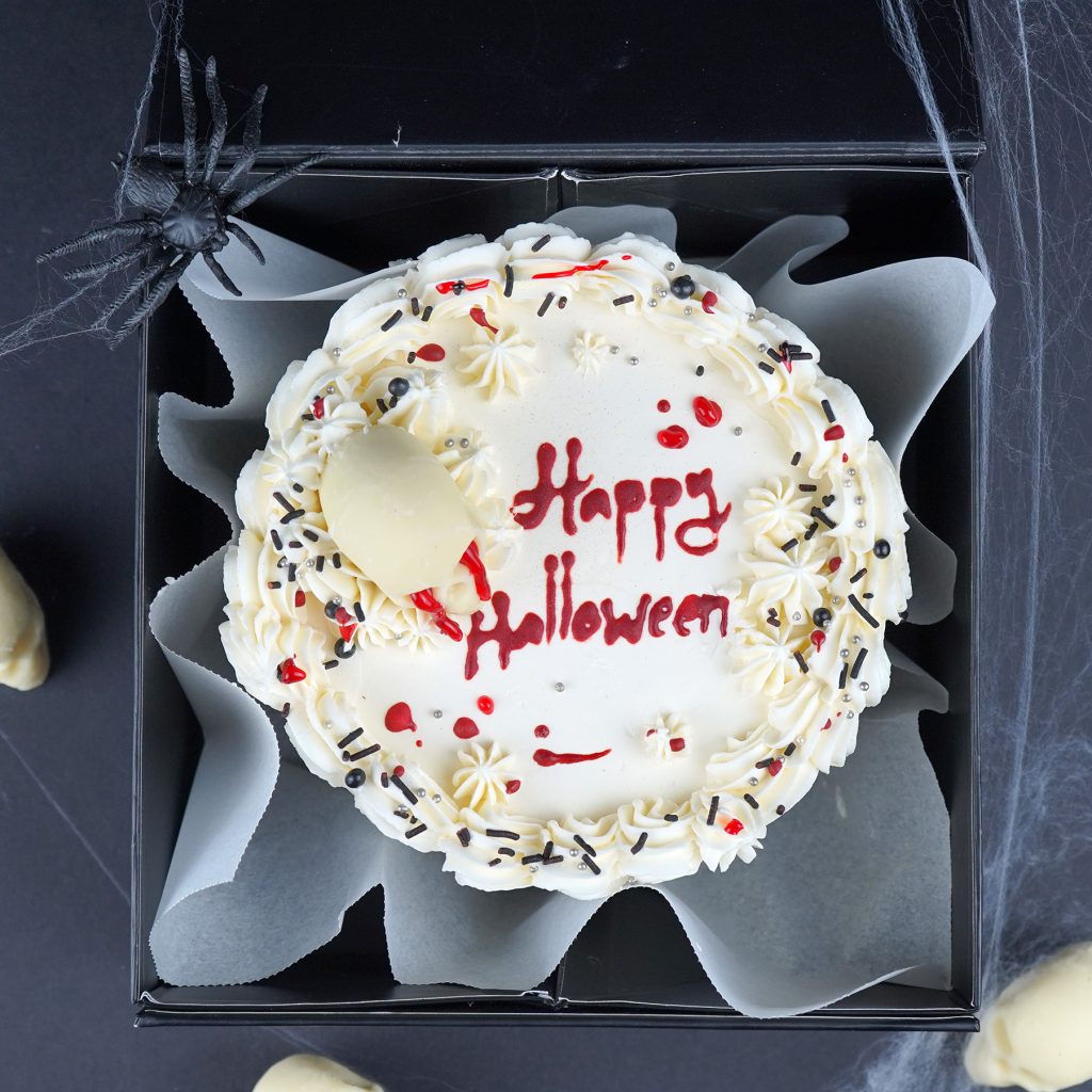 Halloween Skull Bento Cake