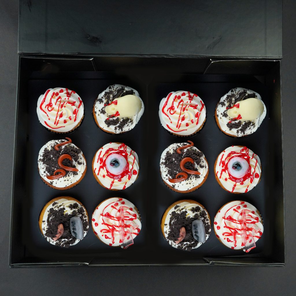 Horror Box of 12 Cupcakes