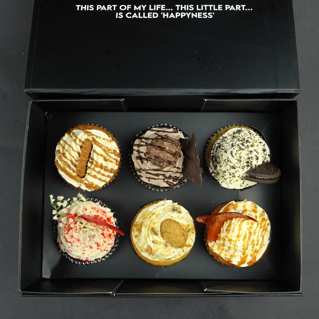 Box Of 6 Cup cakes