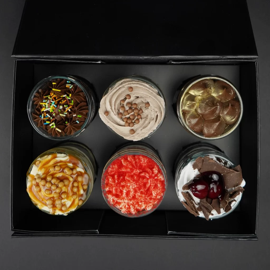 Box of 6 Jars